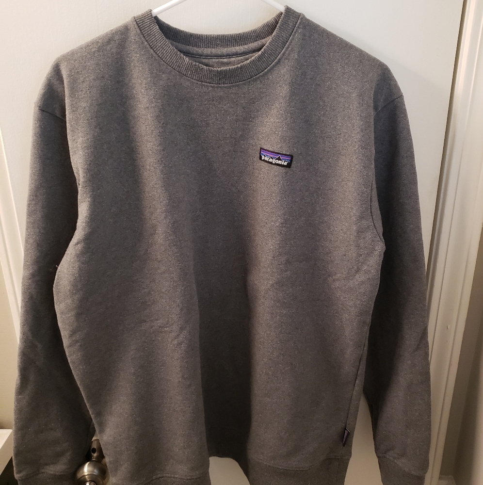 Patagonia uprisal crewneck gray sweatshirt mens large